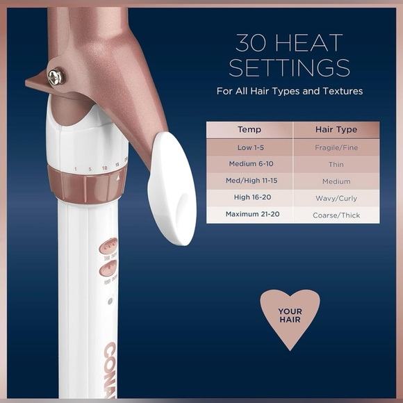 Conair Double Ceramic 1 1/4-Inch Curling Iron
*Brand New* - Picture 3 of 5